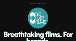 Desktop Screenshot of bighairfilms.com